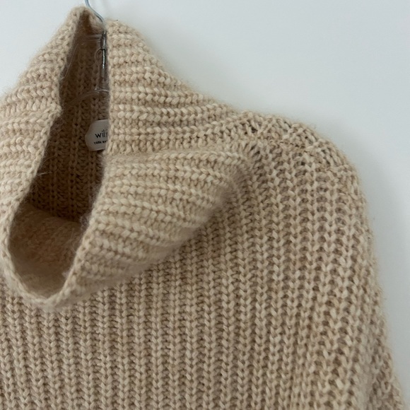 Wilfred Beige Turtleneck Sweater - Picture 4 of 11